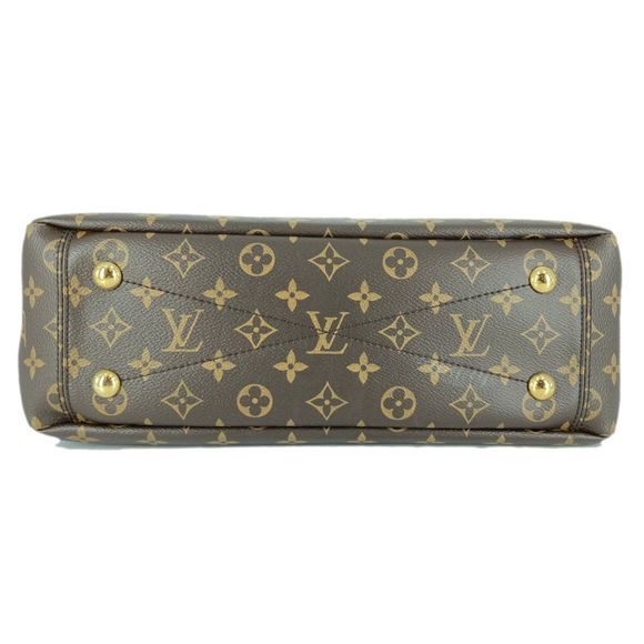 Louis Vuitton Pallas Shopper Tote Canvas Leather Monogram Brown - Picture 4 of 6